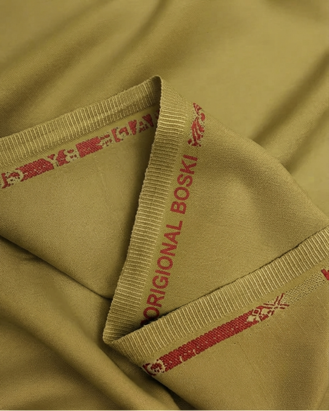 Men's Suit Olive Gold Milano Boski Unstitched