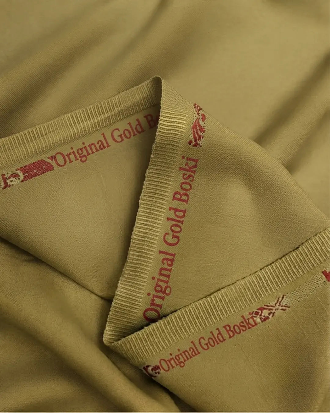 Men's Suit Olive Gold Milano Boski Unstitched
