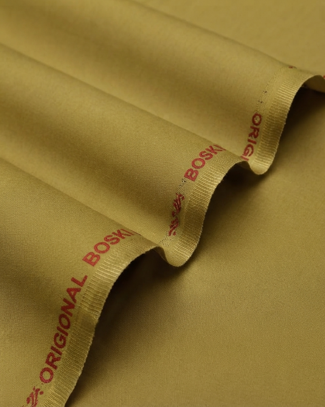 Men's Suit Olive Gold Milano Boski Unstitched