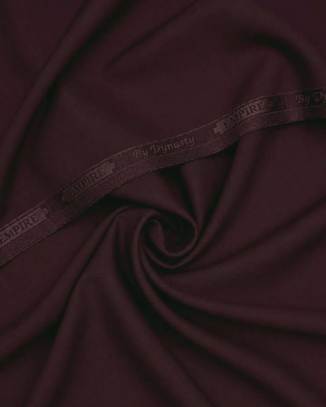  Men's Suit Maroon Empire Suiting Wash & Wear Unstitched