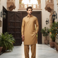 Men's Suit Blush Beige MVS Winter Parker Unstitched