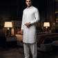 Men's Suit Pure White Milano Boski Unstitched