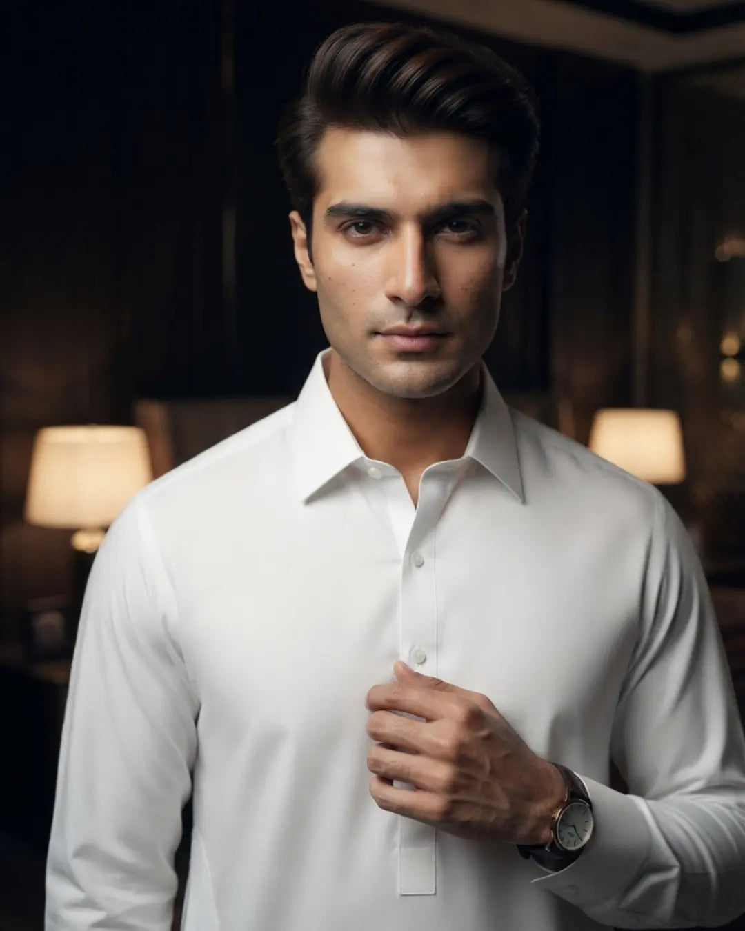 Men's Suit Pure White Milano Boski Unstitched