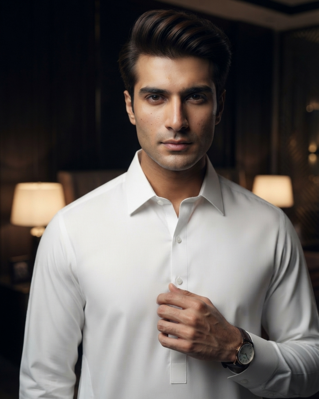 Men's Suit Pure White Milano Boski Unstitched