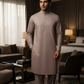 Men's Suit Taupe Brown Milano Boski Unstitched