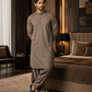 Men's Suit Taupe MVS Winter Parker Unstitched