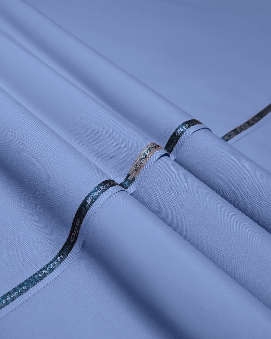 Men's Suit Sky Blue Empire Suiting Wash & Wear Unstitched