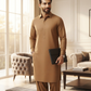 Men's Suit Camel Brown Milano Boski Unstitched