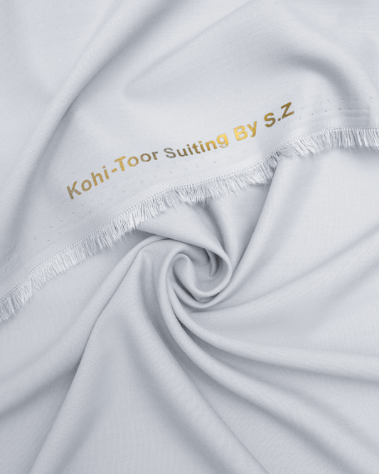 Men's Suit Ice Grey Koh e Toor Wash & Wear Unstitched
