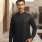 Men's Suit Normal Black Wash & Wear Unstitched