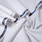 Men's Suit Pure White Empire Suiting Wash & Wear Unstitched