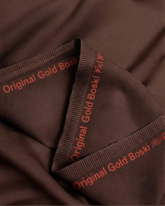 Men's Suit Chocolate Brown Milano Boski Unstitched