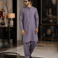 Men's Suit Mauve Gray MVS Winter Parker Unstitched