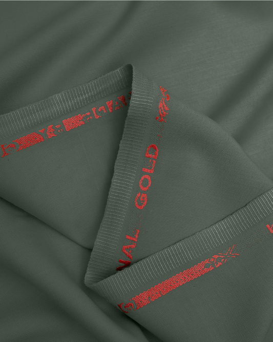 Men's Suit Army Green Milano Boski Unstitched