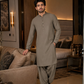 Men's Suit Bronze Gray MVS Winter Parker Unstitched