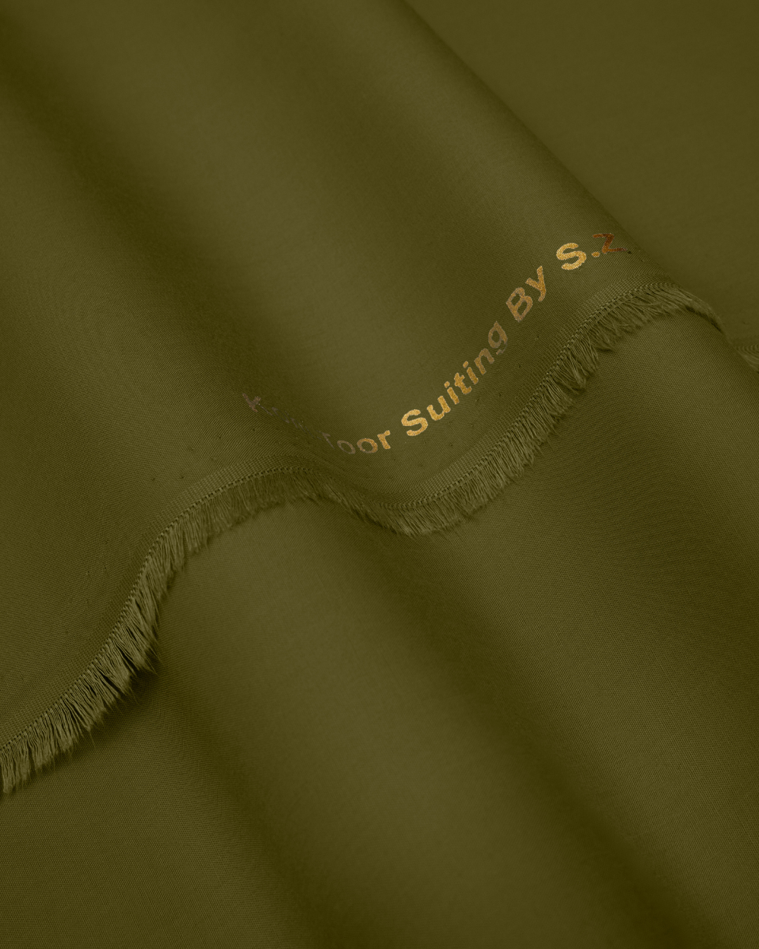 Men's Suit Moss Green Koh e Toor Wash & Wear Unstitched