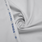 Men's Suit Ice White Royal Swiss Wash & Wear Unstitched