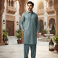 Men's Suit Slate Blue MVS Winter Parker Unstitched