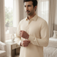 Men's Suit Cream Milano Boski Unstitched