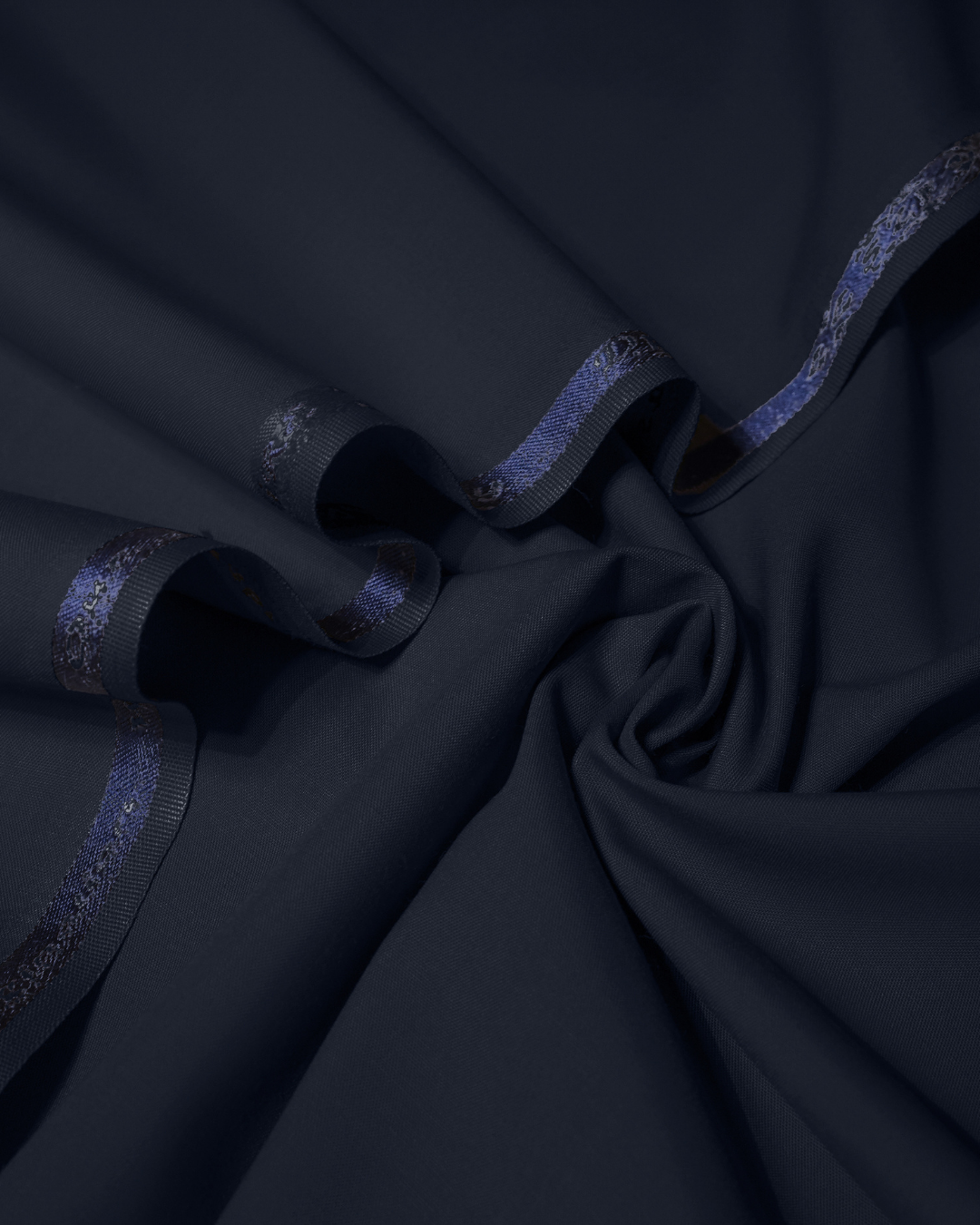 Men's Suit Navy Blue Empire Suiting Wash & Wear Unstitched