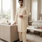Men's Suit Cream Milano Boski Unstitched