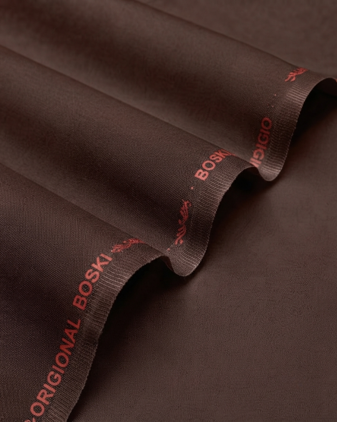 Men's Suit Chocolate Brown Milano Boski Unstitched