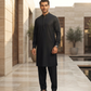 Men's Suit Normal Black Wash & Wear Unstitched
