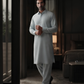 Men's Suit Soft Powder Blue Milano Boski Unstitched