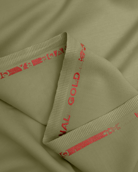 Men's Suit Olive Green Milano Boski Unstitched