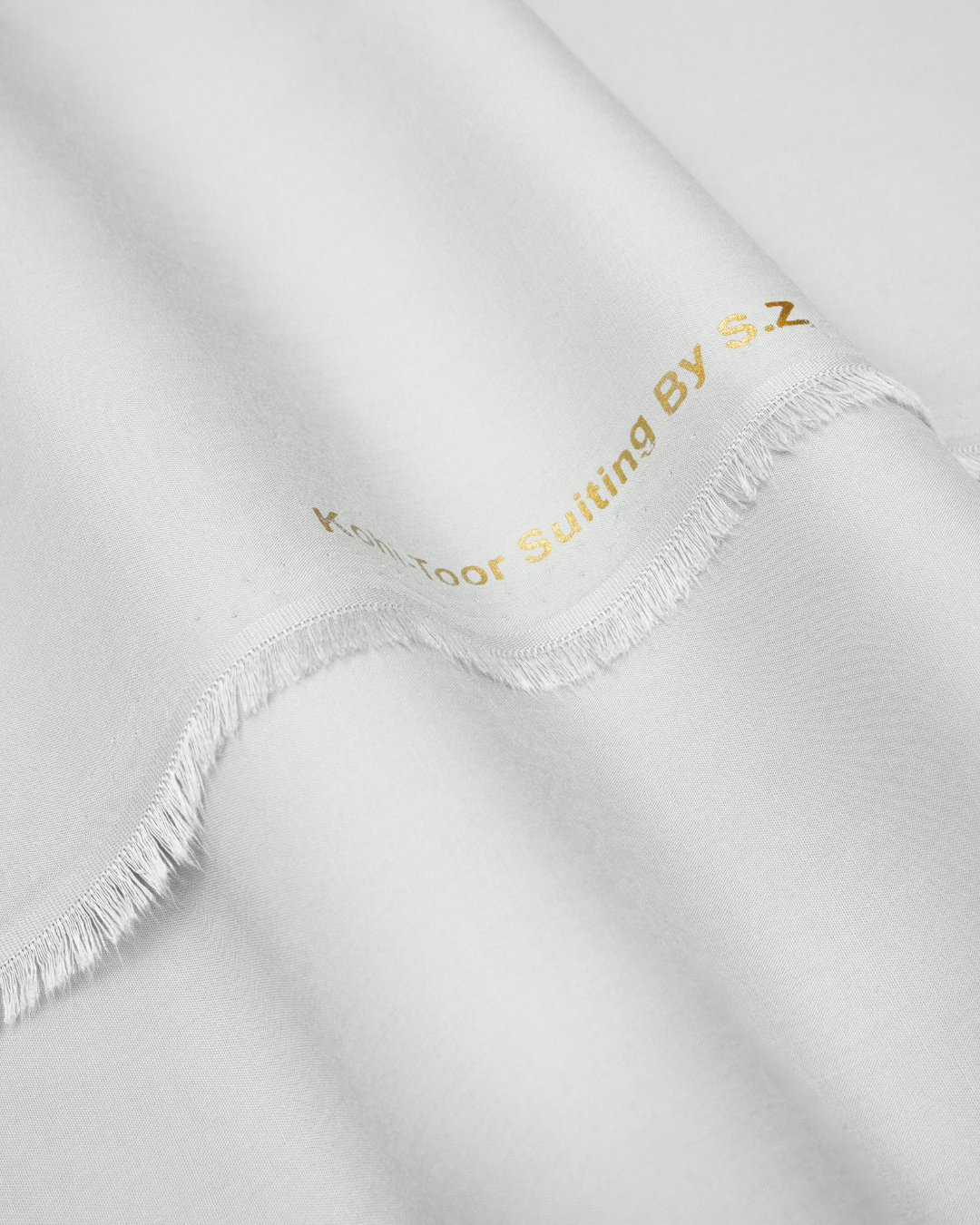 Men's Suit Crystal White Koh e Toor Wash & Wear Unstitched