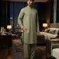 Men's Suit Khaki Beige Koh e Toor Wash & Wear Unstitched