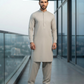 Men's Suit Ivory Cream Royal Swiss Wash & Wear Unstitched
