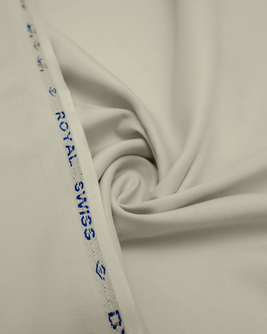 Men's Suit Ivory Cream Royal Swiss Wash & Wear Unstitched