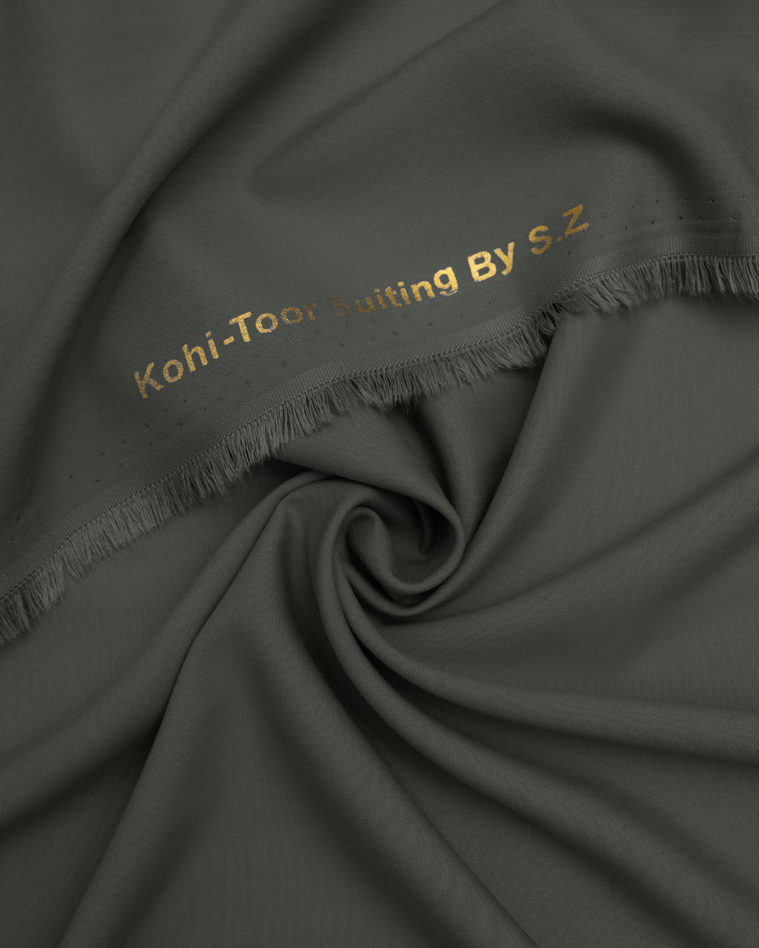 Men's Suit Charcoal Grey Koh e Toor Wash & Wear Unstitched