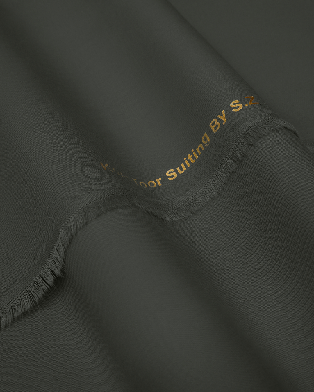 Men's Suit Charcoal Grey Koh e Toor Wash & Wear Unstitched