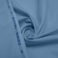 Men's Suit Powder Blue Royal Swiss Wash & Wear Unstitched