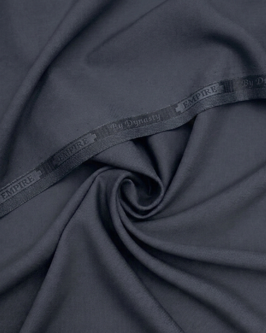 Men's Suit Charcoal Grey Empire Suiting Wash & Wear Unstitched