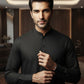 Men's Suit Jet Black Milano Boski Unstitched