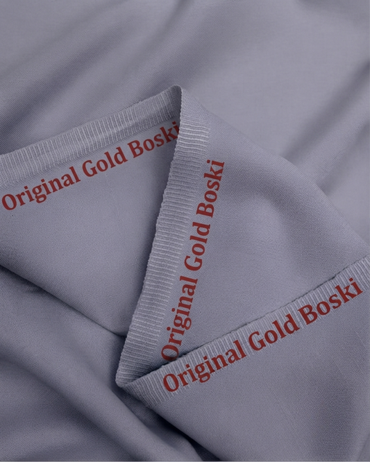 Men's Suit Muted Periwinkle Blue Milano Boski Unstitched