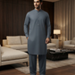 Men's Suit Steel Blue Milano Boski Unstitched