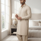 Men's Suit Oatmeal Beige Milano Boski Unstitched