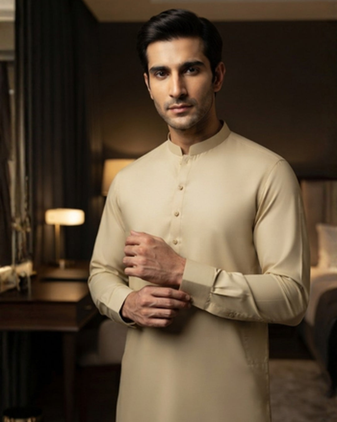 Men's Suit Light Beige Milano Boski Unstitched
