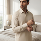 Men's Suit Oatmeal Beige Milano Boski Unstitched