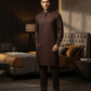 Men's Suit Chocolate Brown Milano Boski Unstitched