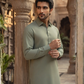 Men's Suit Ivory Mint MVS Winter Parker Unstitched
