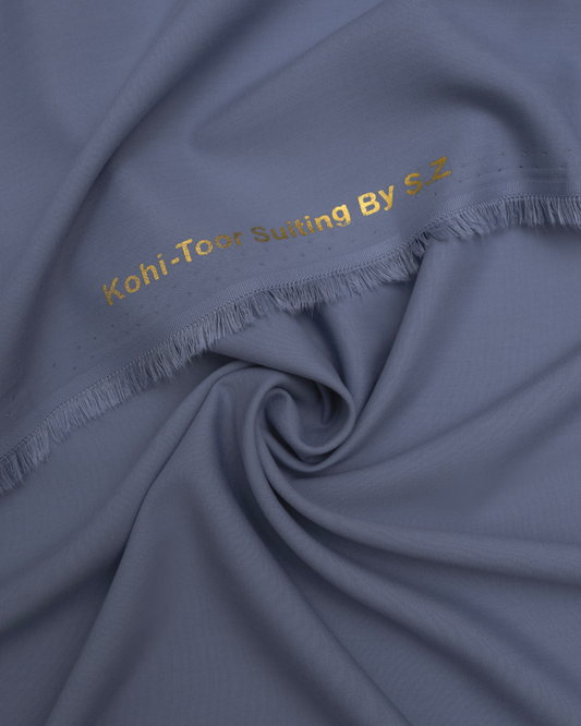 Men's Suit Dusty Blue Koh e Toor Wash & Wear Unstitched