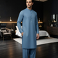 Men's Suit Denim Blue Koh e Toor Wash & Wear Unstitched