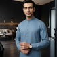 Men's Suit Denim Blue Koh e Toor Wash & Wear Unstitched