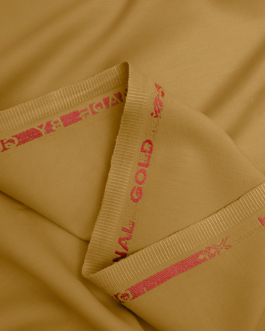 Men's Suit Mustard Gold Milano Boski Unstitched