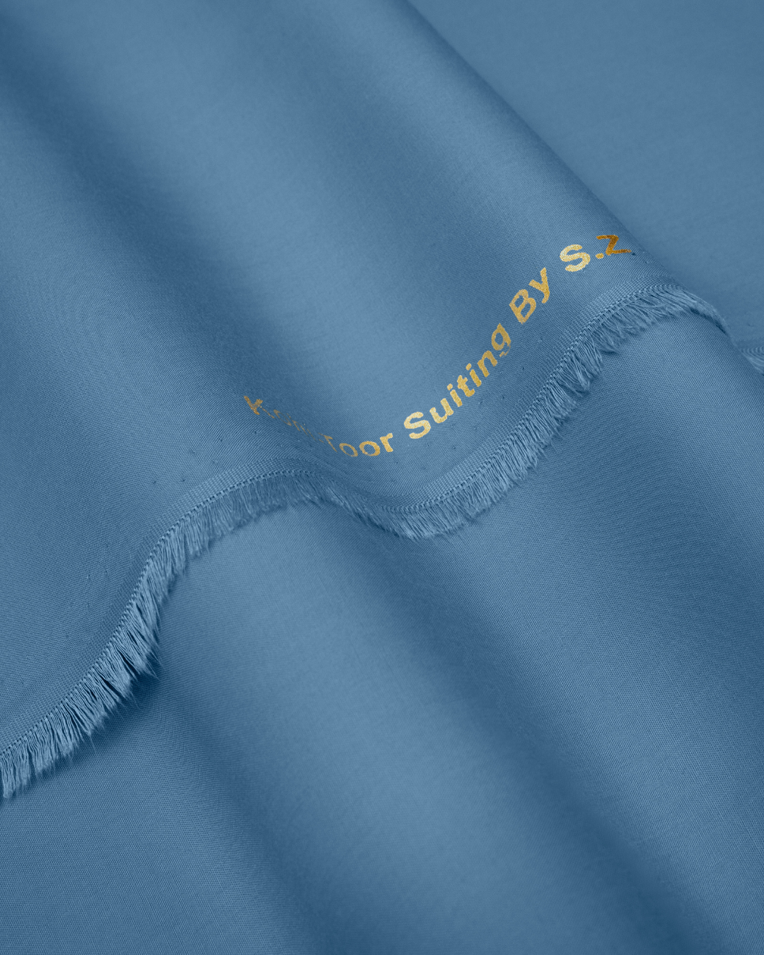 Men's Suit Denim Blue Koh e Toor Wash & Wear Unstitched